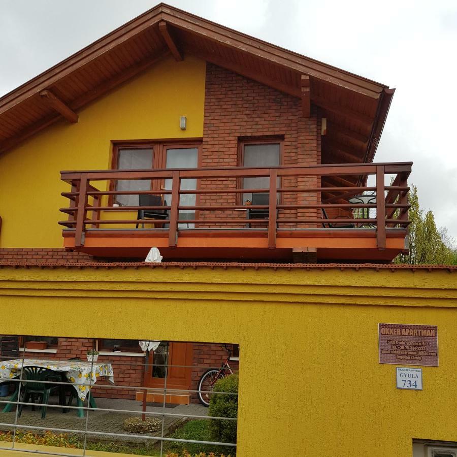 Okker Apartman Gyula Εξωτερικό φωτογραφία